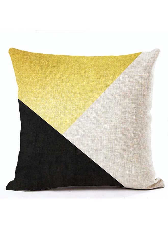 Abstract Geometric Pattern Cushion Cover Multicolour 45x45cm