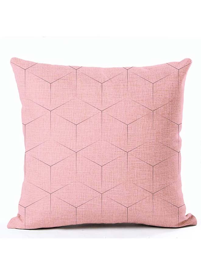 Printed Decorative Cushion Cover Multicolour 45x45cm