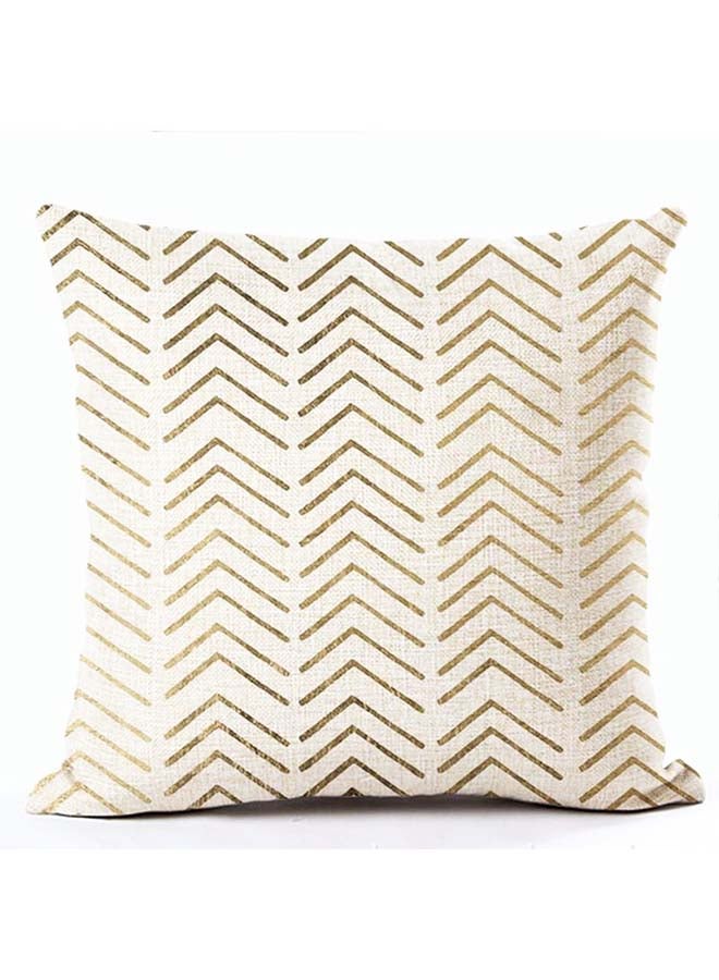 Geometric Pattern Cushion Cover Multicolour 45x45cm
