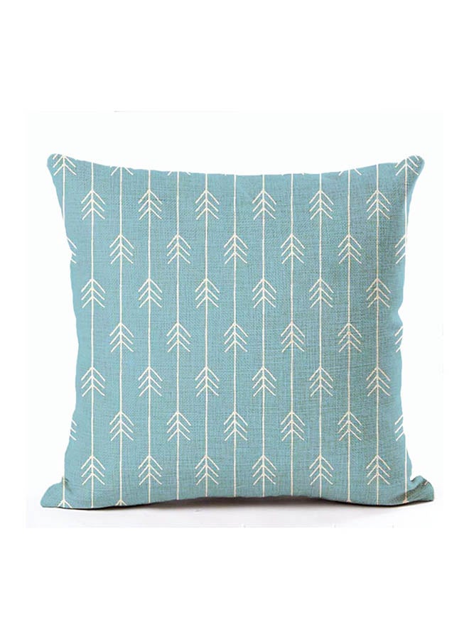 Arrows Pattern Square Cushion Cover Multicolour 45x45cm