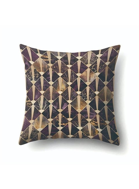 Comfortable Simple Style Soft Cushion Cover Multicolour 45x45cm