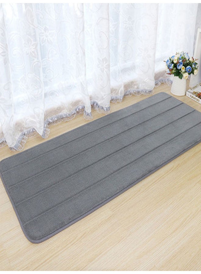 Antiskidding Bathroom Mat Grey 50x120centimeter