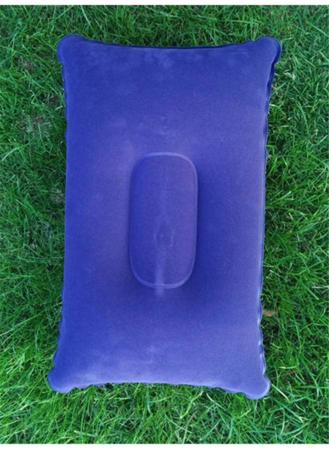 Solid Camping And Hiking Pillow Cover acrylic Blue 45x45cm 