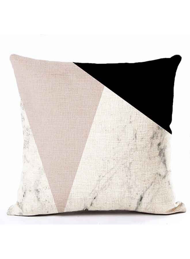 Abstract Marble Pattern Square Cushion Cover Multicolour 45x45cm