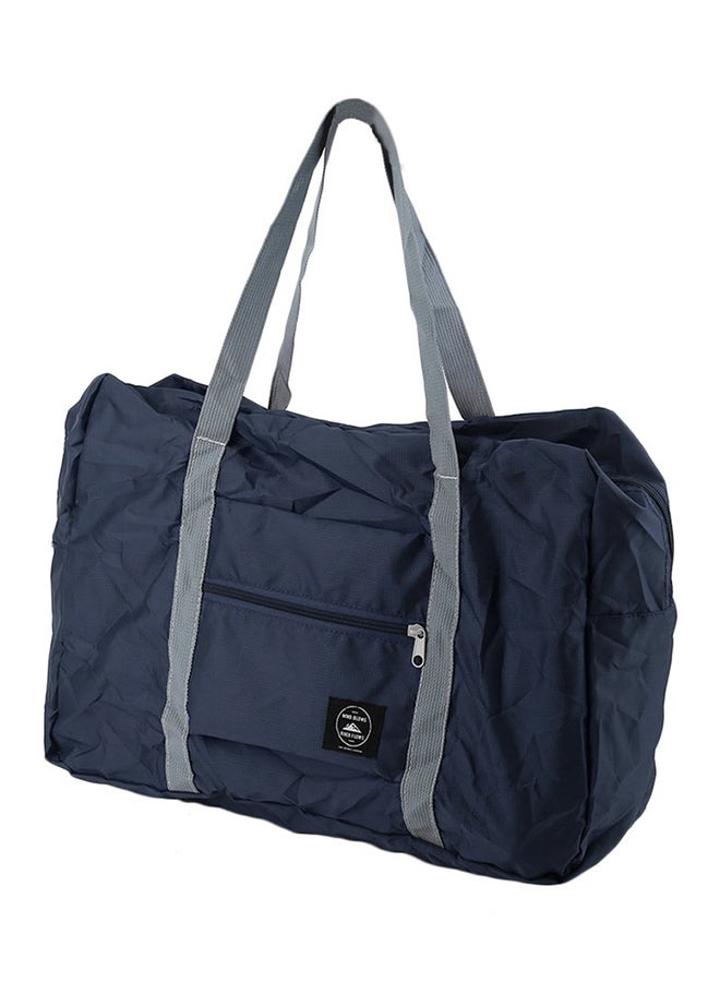 Foldable Waterproof Luggage Bag Blue 