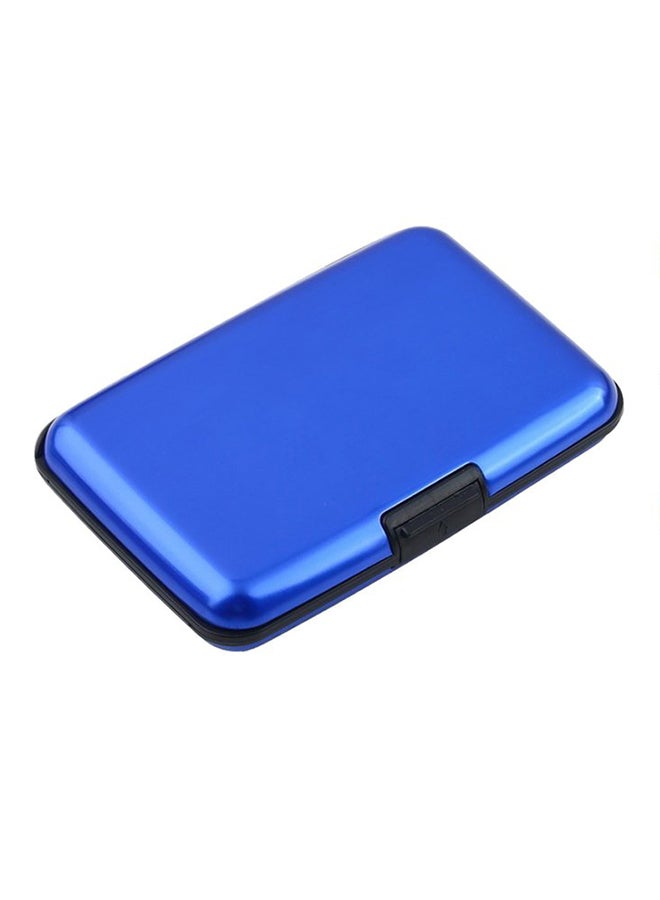 Waterproof ID Card Wallet Holder Case Blue
