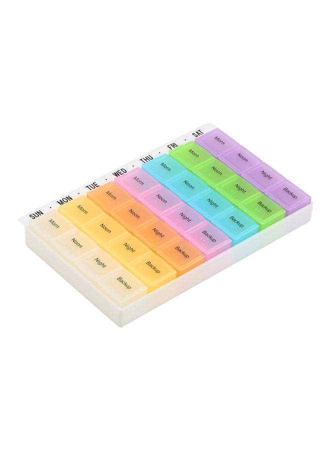 7 Day Large Pills Medicine Tablet Box - Image 2