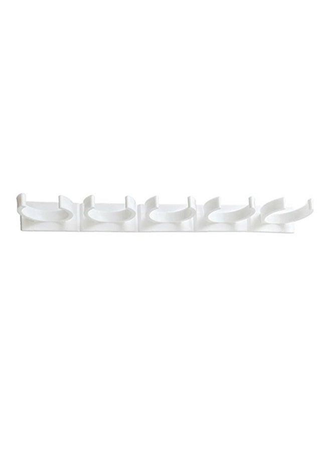 Clip N Store Kitchen Spice Storage Rack White 25 x 6 x 2cm 