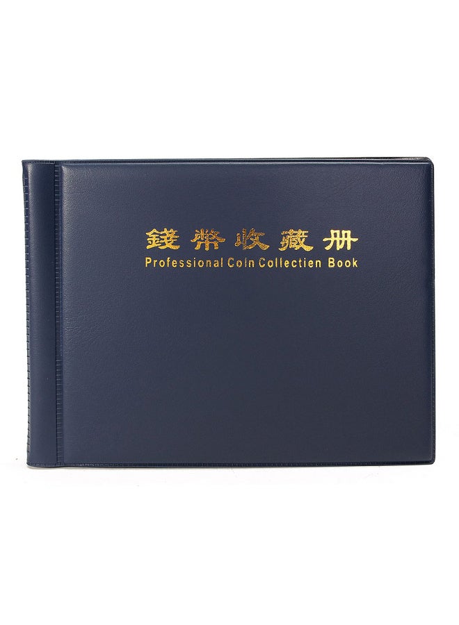 Generic 240 Holder Coin Storage Album Blue 21 x 16 x 2cm  - Image 1