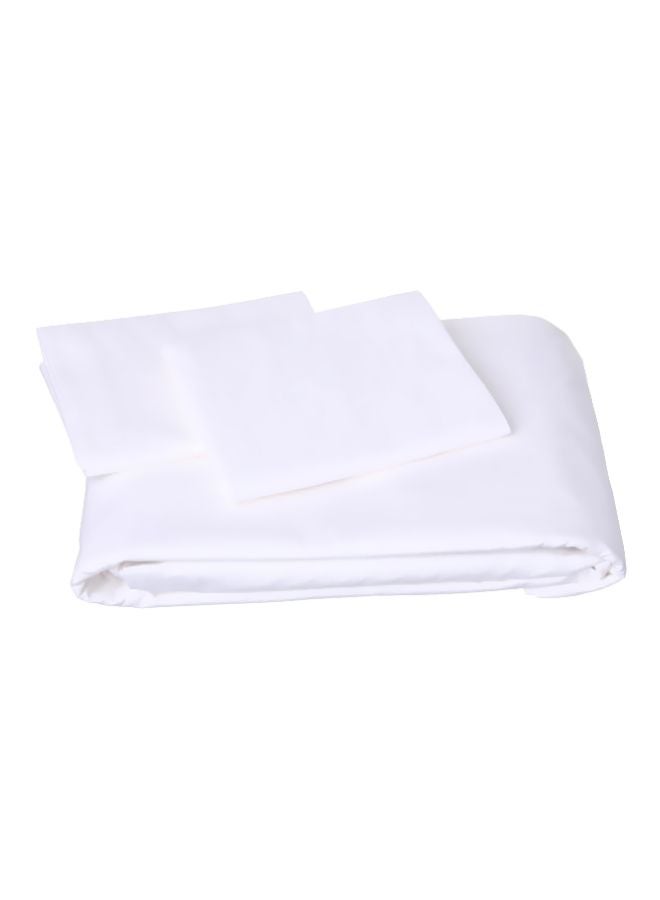 Lantique - 3-Piece Duvet Cover Set White 240x260cm - Image 1