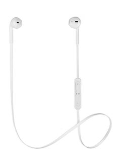 Bluetooth Wireless Headphone For Samsung S6 Edge IOS White