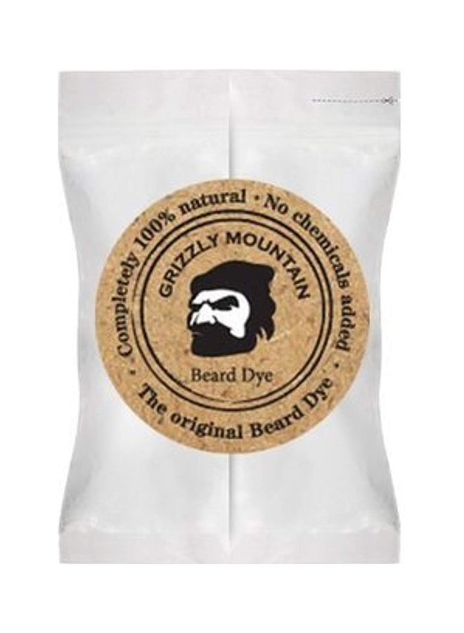 Grizzly Mountain Organic And Natural Beard Dye Natural Brown 100grams 