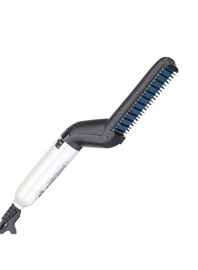 Beard Straightening Comb Black/White