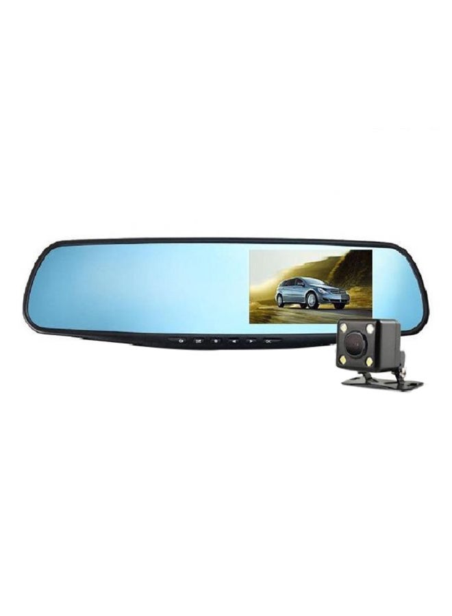 Generic DVR HD 1080P Dual Lens Auto Mirror Dash Cam Recorder Rearview Camera For Car 