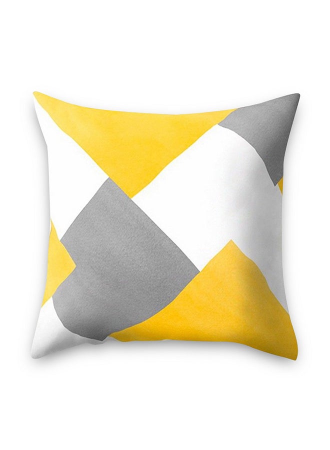 Geometric Pattern Cushion Cover Multicolour 45x45cm