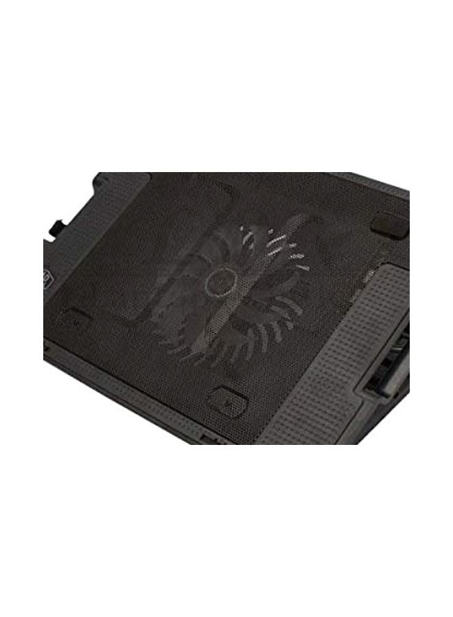 مروحة تبريد كمبيوتر محمول أسود - Image 2