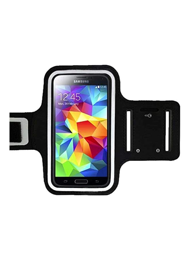 Protective Armband Case For Apple iPhone 6 And Samsung S5 Black/Clear - Image 1