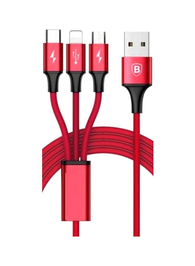 Multi Data Cable Pink/Black - Image 2