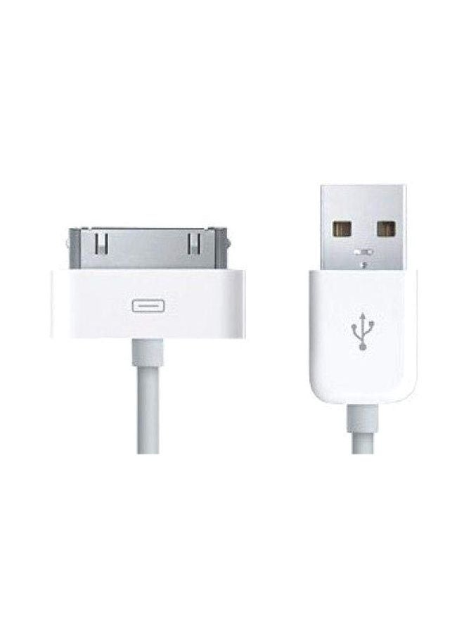 كابل USB للشحن ومزامنة البيانات أبيض - Image 2