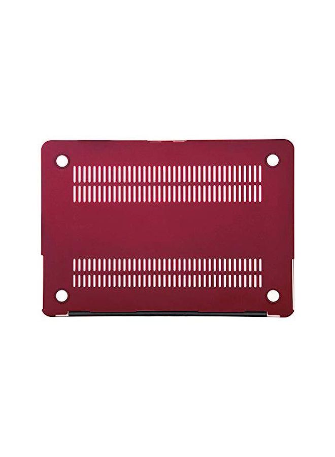 Mosiso Protective Case With Keyboard Cover And Screen Protector For Apple MacBook Air 13-Inch A1369/A1466 Wine Red - Image 2