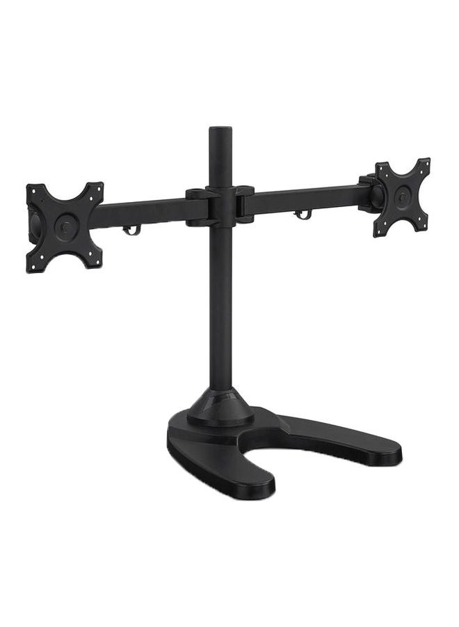 Adjustable TV Mount Holder With Stand Black - Image 1