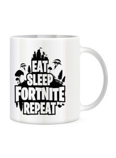 giftex Fortnite Design Ceramic Coffe Mug White/Black 