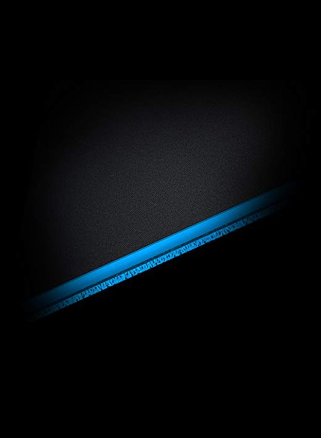 Logitech - G640 Large Cloth Gaming Mouse Pad, Large Size, 400 X 460 Mm, For More Space And Mouse Movement. Rubber Base Stays In Place For Intense Gaming. Surface Texture Is Optimized For Logitech G Mice And Peak Gaming Performance | 943-000799 Black - Image 1