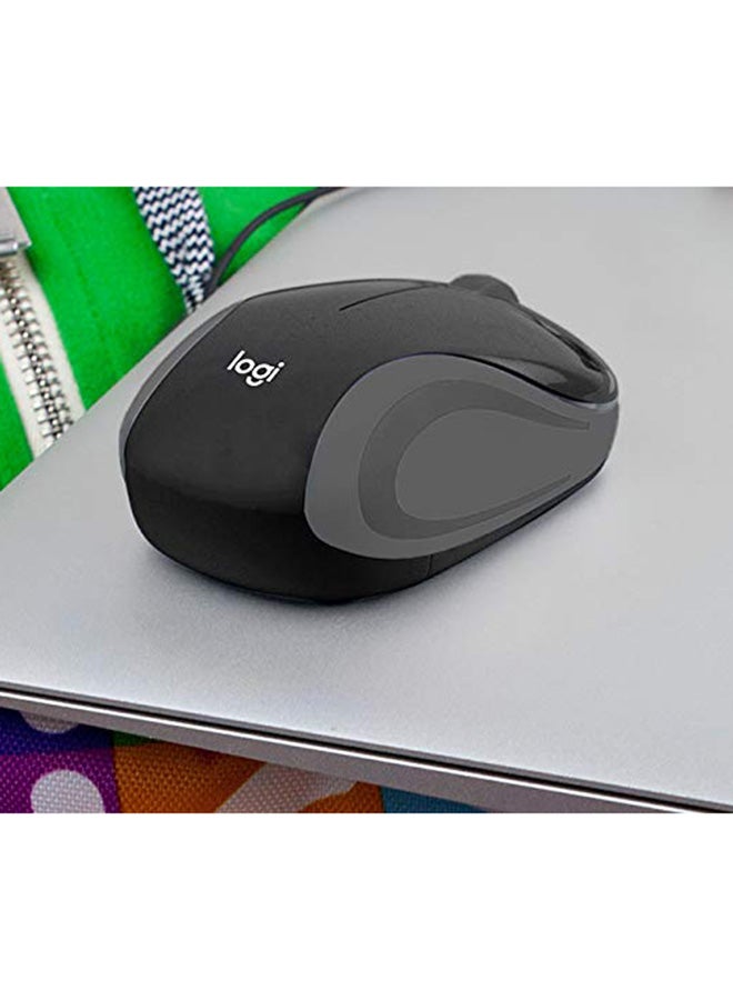 Logitech - M187 Ultra Portable Wireless Mouse, 2.4 GHz With USB Receiver, 1000 DPI Optical Tracking, 3-Buttons, PC / Mac / Laptop Black - Image 1