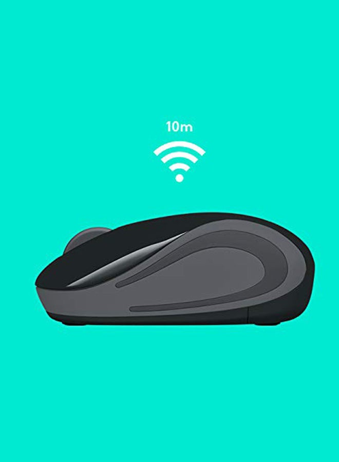 Logitech - M187 Ultra Portable Wireless Mouse, 2.4 GHz With USB Receiver, 1000 DPI Optical Tracking, 3-Buttons, PC / Mac / Laptop Black - Image 1