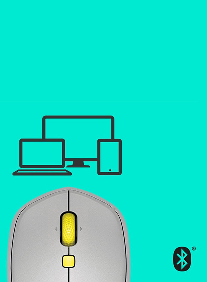Logitech - M535 Wireless Mouse, Bluetooth, 1000 DPI Laser Grade Optical Sensor, 10-Month Battery Life, PC / Mac / Laptop Grey - Image 1