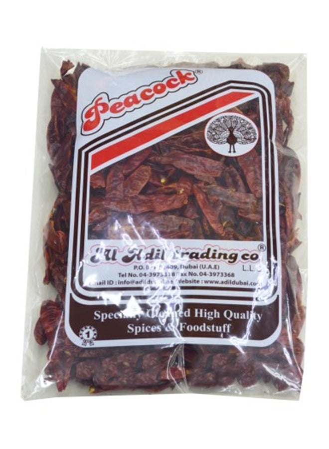 Peacock - Dried Chilly Long Without Stem 100grams - Image 1