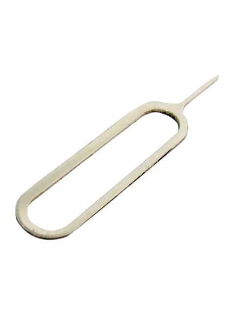 Pack Of 100 SIM Card Tray Holder Eject Pin Key Tool Silver
