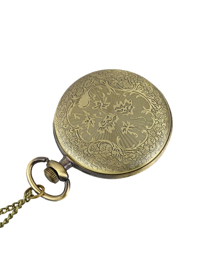 ليشب ساعة جيب بعقارب برونزية بالأرقام الرومانية طراز JEC002100 unisex  - Image 4