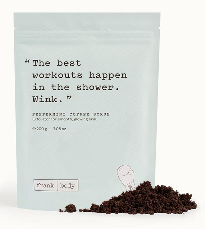 Peppermint Coffee Scrub Brown 200grams