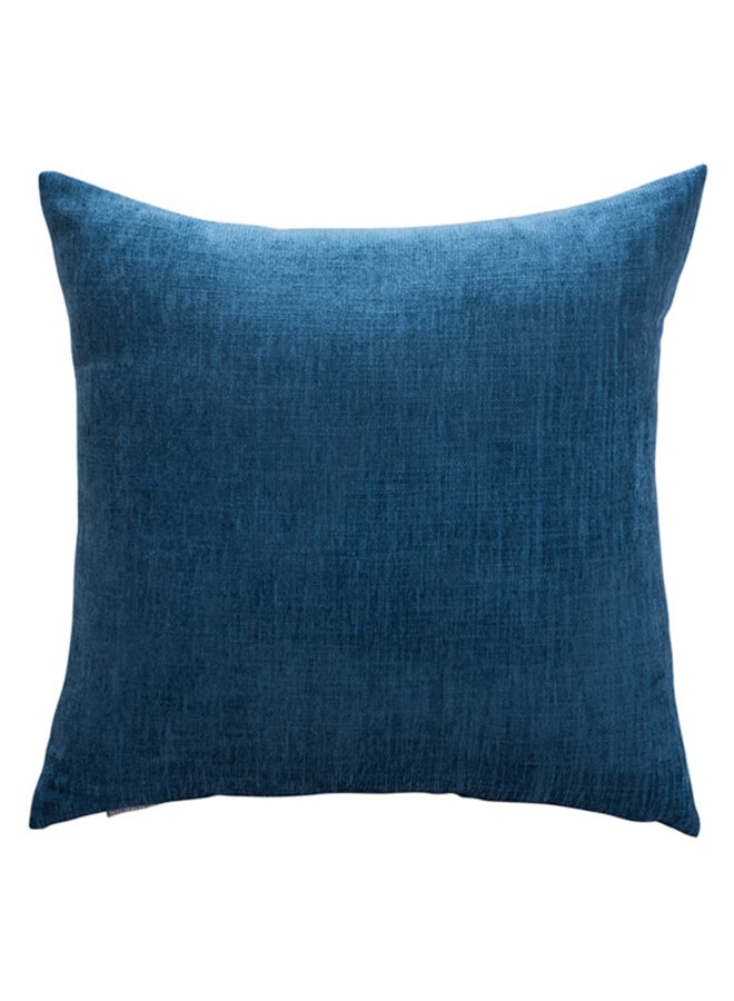 غطاء وسادة ديكور أزرق 45x45سم