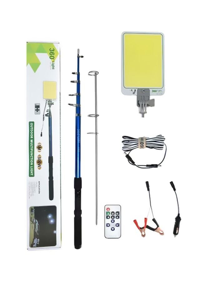 قصبة صيد مزودة بمصباح LED