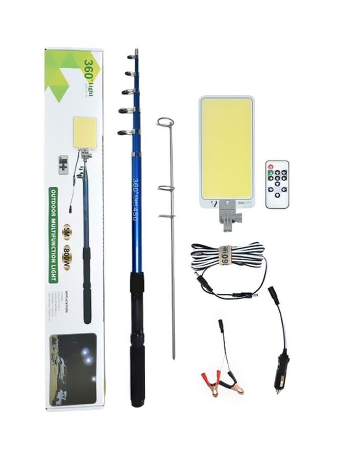 قصبة صيد مزودة بمصباح LED