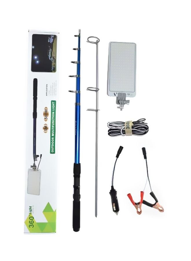 قصبة صيد مزودة بمصباح LED