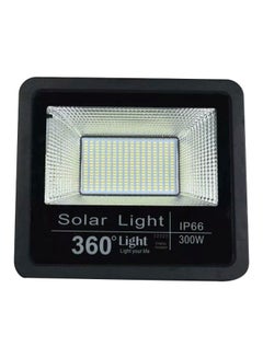 Conpex LED Solar Flood Light Black/Clear  - Image 1