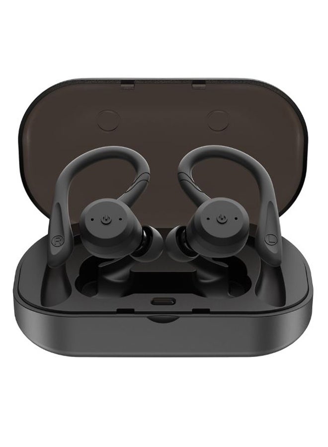 Bluetooth Wireless In-Ear Earbuds With Charging Box Black