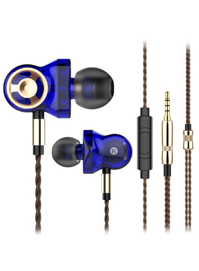 QKZ In-Ear Earphone With Microphone Multicolour 