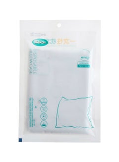 Disposable Pillow Case Acrylic White 70x50centimeter