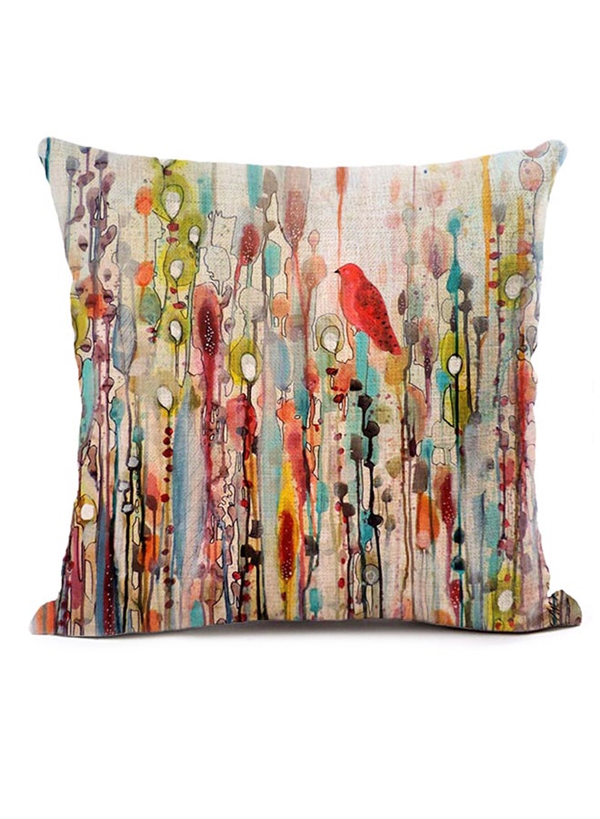 Animals Pattern Cushion Cover Multicolour 45x45cm