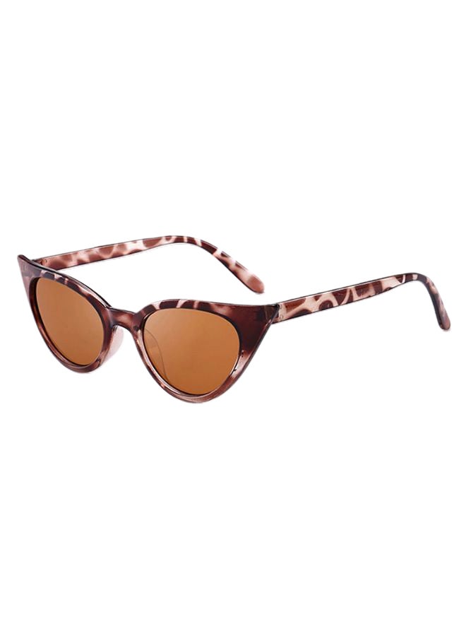 Retro Cat Eye Frame Sunglasses - Image 1
