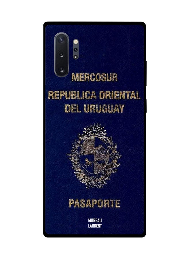 Moreau Laurent Protective Case Cover For Samsung Note 10 Pro Uruguay Passport