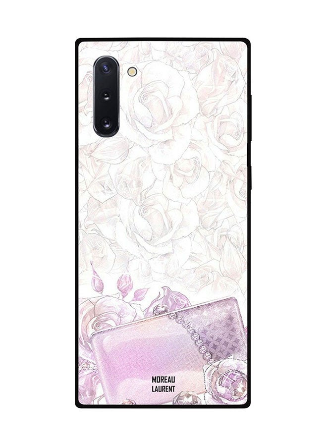 Moreau Laurent Protective Case Cover For Samsung Note 10 Pink Roses and Pouch 