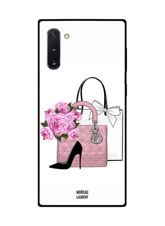 Moreau Laurent Protective Case Cover For Samsung Note 10 Shoes Handbag and Flowers