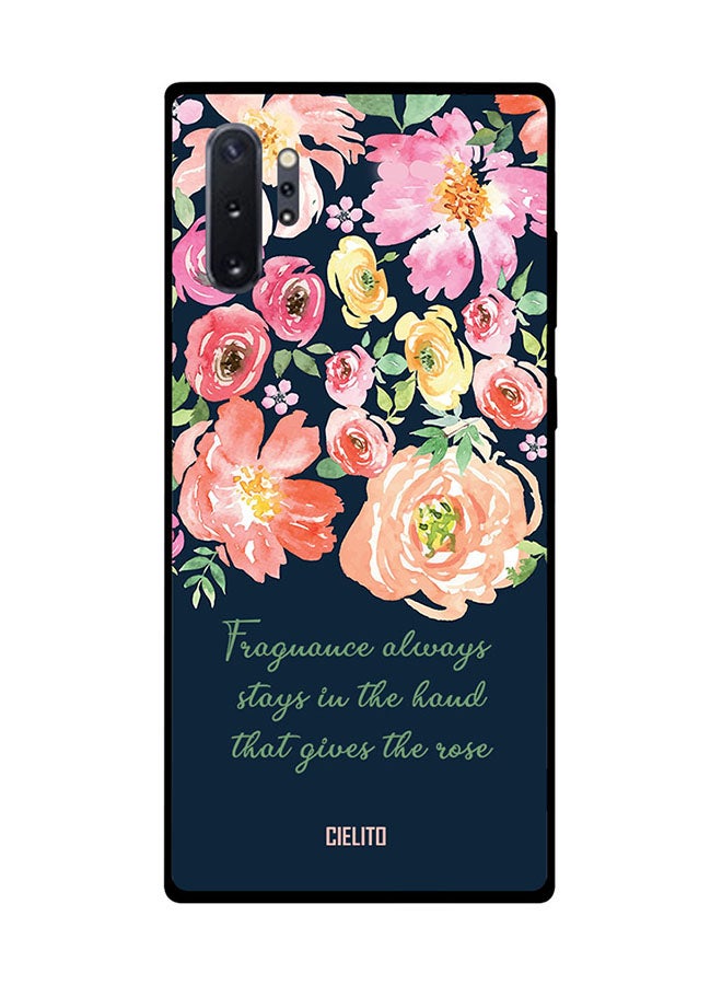 سيليتو غطاء حماية واقٍ لهاتف سامسونج نوت 10 برو بنمط رائحة الزهور العطرة