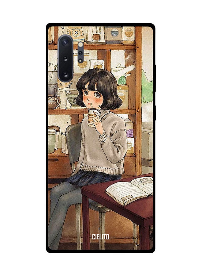 CIELITO Protective Case Cover For Samsung Note 10 Pro Cute Girl Painting