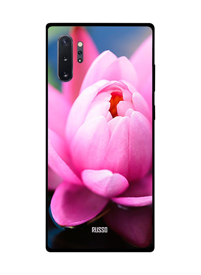 RUSSO Protective Case Cover For Samsung Note 10 Pro Growing bud Lotus 